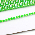 GBA010 Plastic Chain By The Yard Rhinestone Beaded Trim